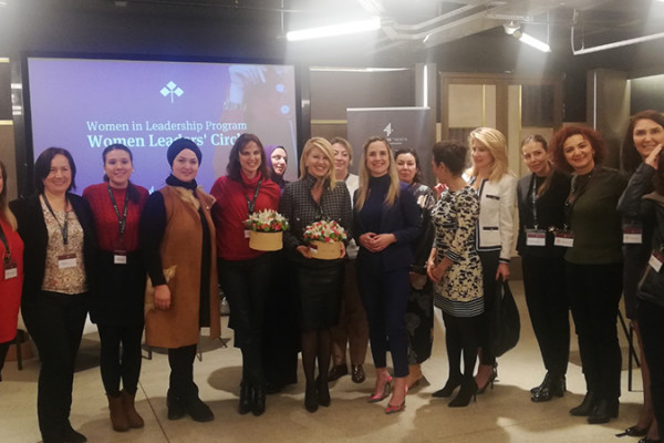 Our Vice President Pelin Özer Attends the Female Leaders Meeting as a Speaker