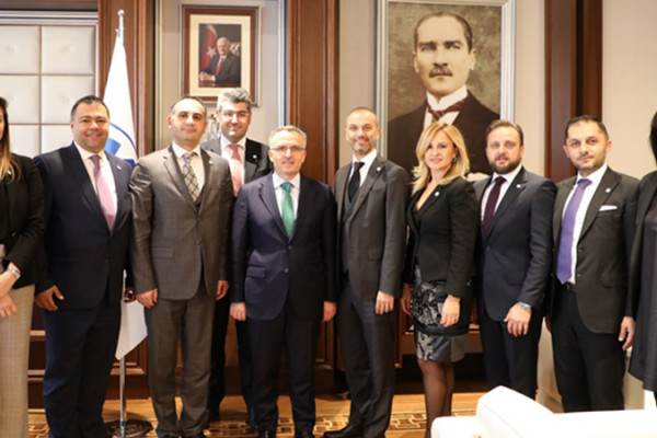 A Visit to the Minister of Finance Naci Ağbal