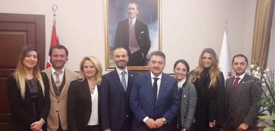 A Visit to the Health Deputy Minister Ahmet Baha Öğütken