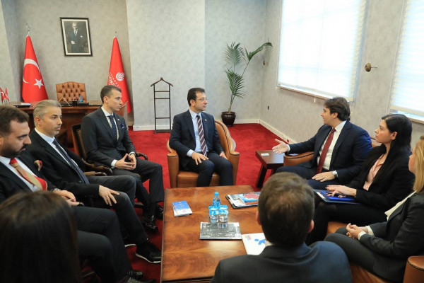 Meeting with Istanbul Metropolitan Municipality Mayor Mr. Ekrem İmamoğlu